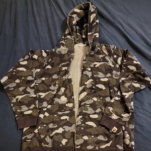 BAPE STA CAMO Classic full zip hoodie
